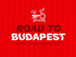 ROAD TO BUDAPEST: Arsenal Celebration Spin Class 🔴⚪